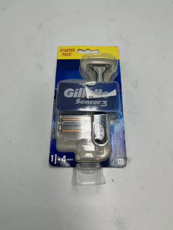 MASZYNKA DO GOLENIA GILLETTE SENSOR + 4 WKŁADY