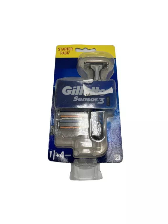 MASZYNKA DO GOLENIA GILLETTE SENSOR + 4 WKŁADY