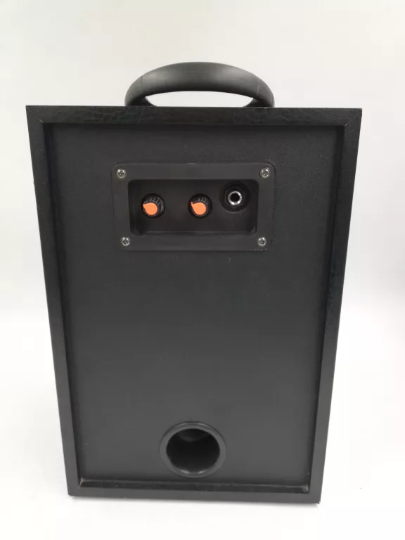 GŁOŚNIK PRZENOŚNY KARAOKE RX-303 + PILOT + MIKROFON 100W