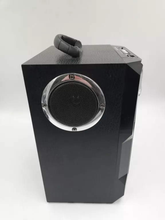 GŁOŚNIK PRZENOŚNY KARAOKE RX-303 + PILOT + MIKROFON 100W