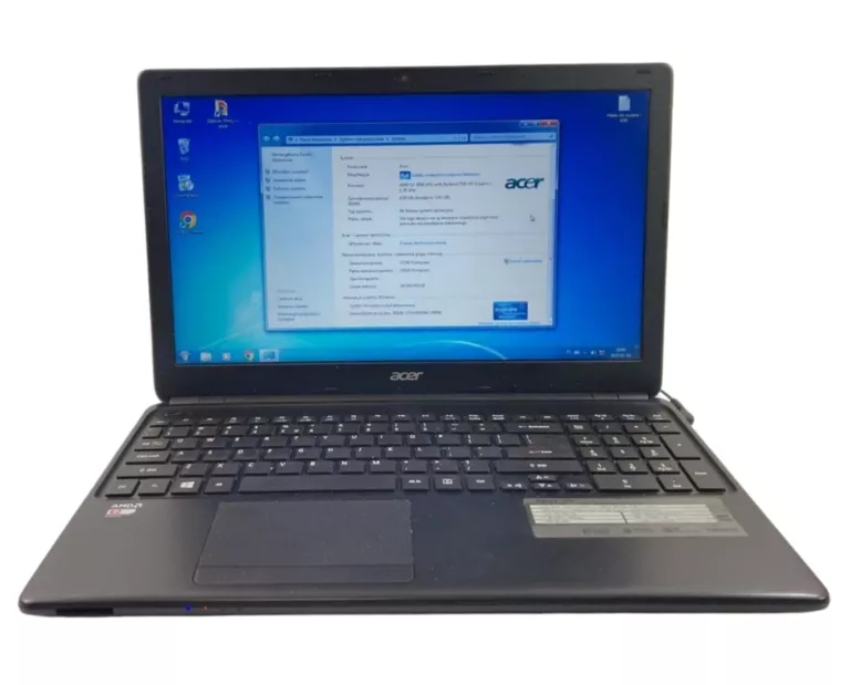 LAPTOP ACER ASPIRE E1-522 15 " AMD E2-3800 4 GB / 500 GB / WIN10