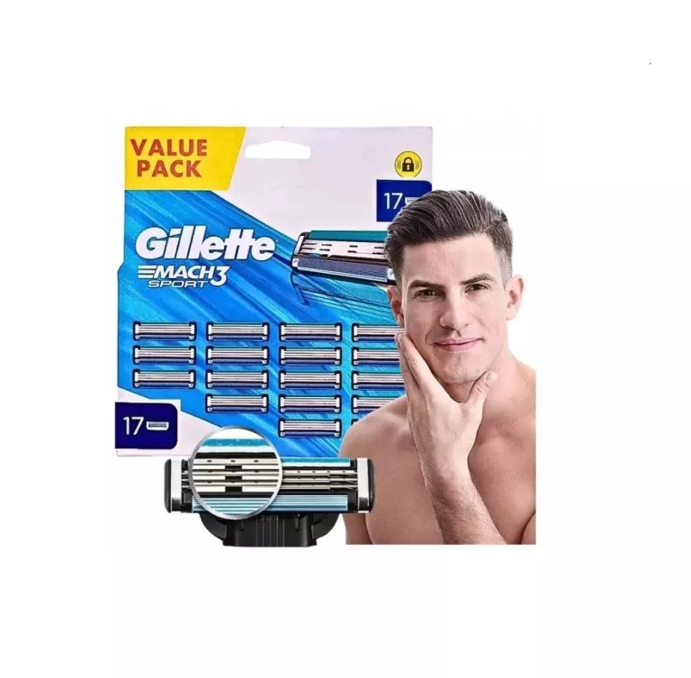 gillette-mach-3-sport-value-pack-17-sztuk-oryginalne-wklady-do-maszynki-dworcowa-92-gorzow-wlkp