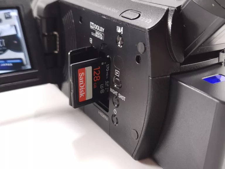 KAMERA CYFROWA SONY FDR-AX33 4K UHD 20.6MP | TORBA SONY | FILTRY