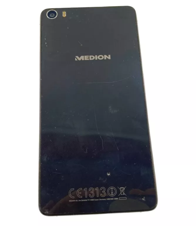 SMARTFON MEDION S5004 1 GB / 16 GB 4G (LTE) CZARNY