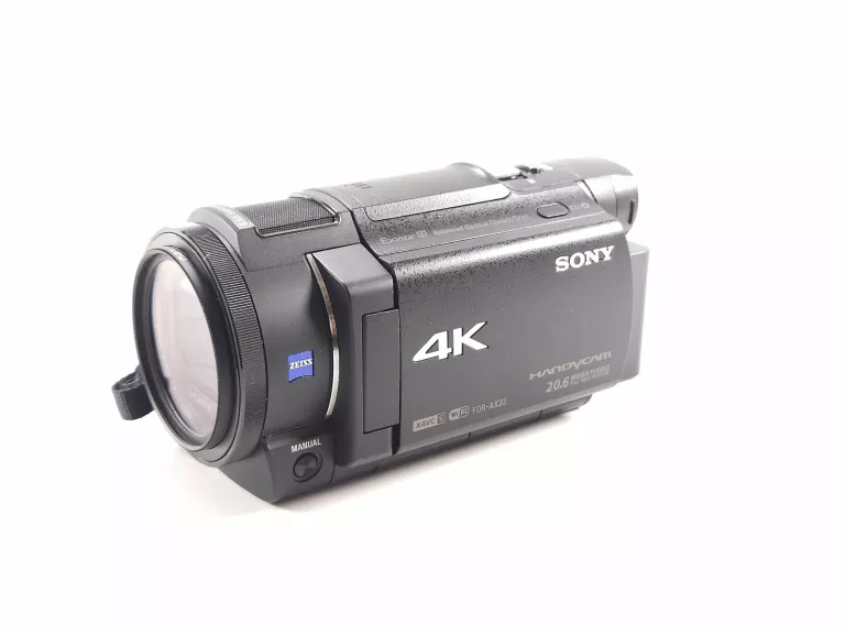 KAMERA CYFROWA SONY FDR-AX33 4K UHD 20.6MP | TORBA SONY | FILTRY
