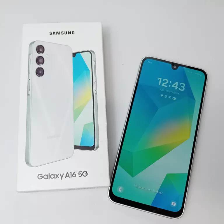 SAMSUNG GALAXY A16 5G 4/128GB KOMPLET IGŁA