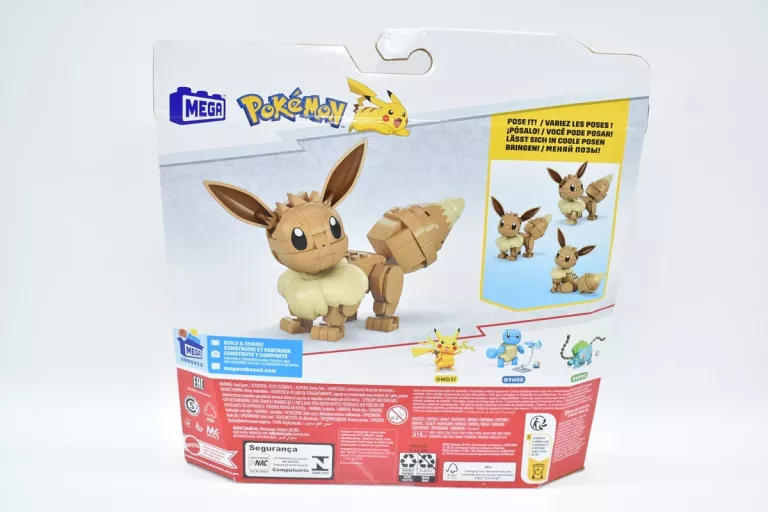 MATTEL MEGA POKEMON KLOCKI EVEE 215 EL.
