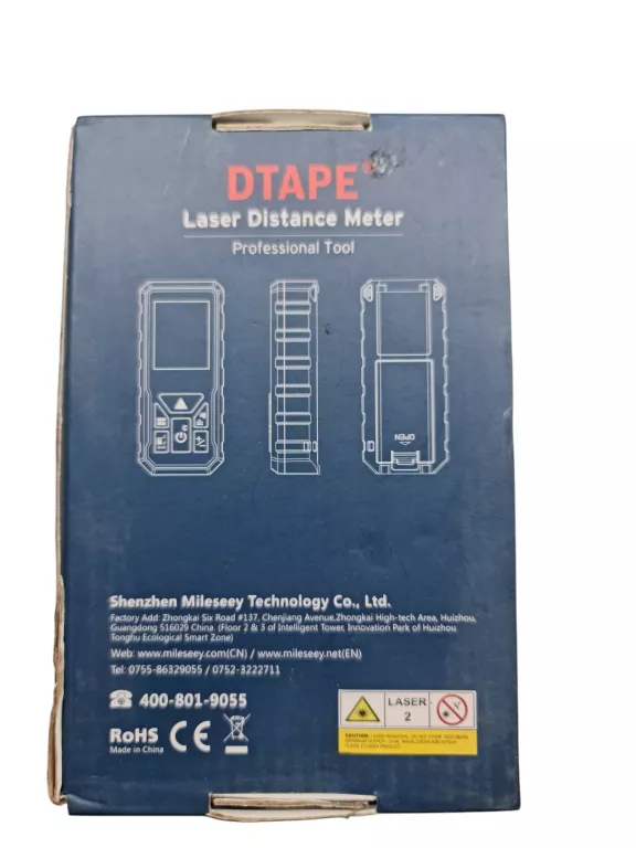 DALMIERZ LASEROWY DTAPE DT50 50M