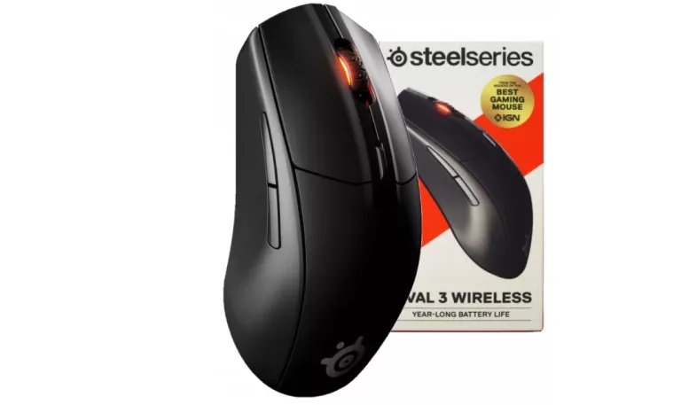 MYSZ GAMINGOWA STEELSERIES RIVAL 3 WIRELESS 18K SENSOR OPTYCZNY