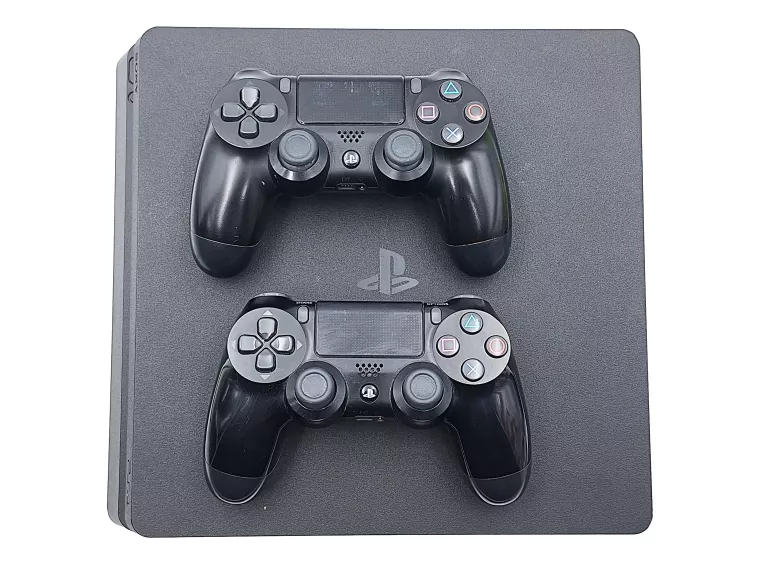 KONSOLA SONY PLAYSTATION 4 SLIM 500GB CUH-2216A+2X PAD+ŁADOWARKA DO PADÓW