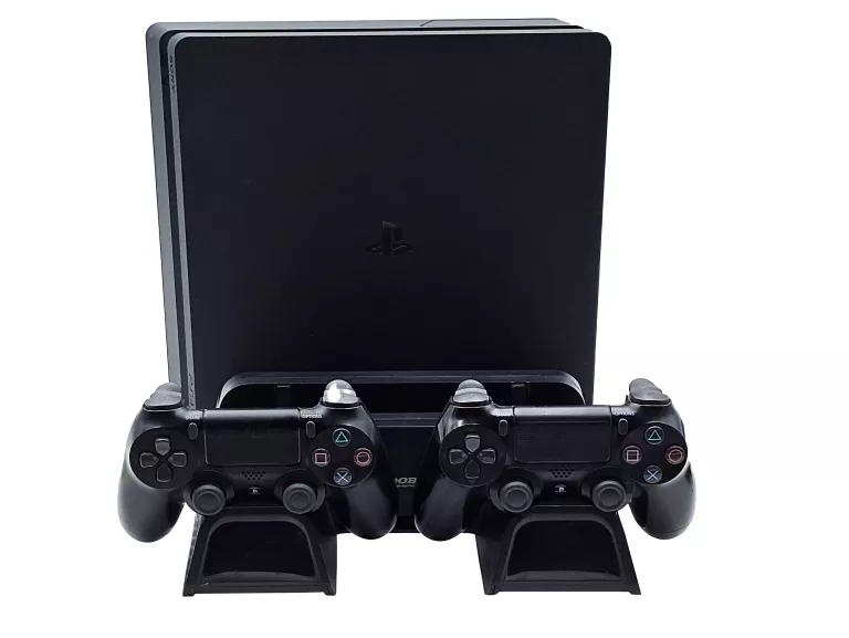 KONSOLA SONY PLAYSTATION 4 SLIM 500GB CUH-2216A+2X PAD+ŁADOWARKA DO PADÓW