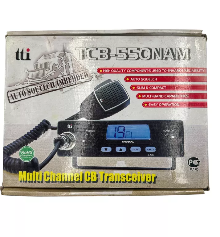 RADIO CB TTI TCB 550 12V/24V AM