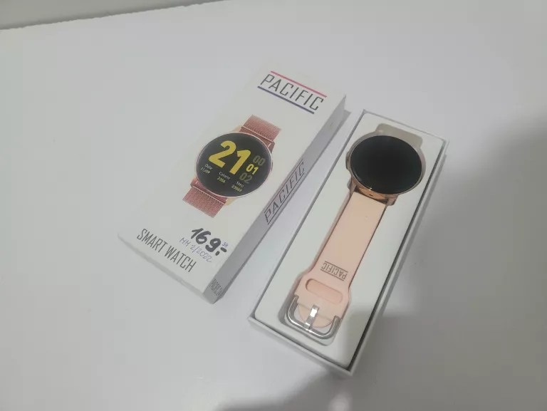 SMARTWATCH PACIFIC 24-10 PASEK RÓŻOWY