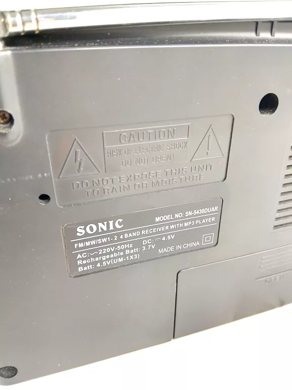 RADIO SONIC SN-5430DUAR