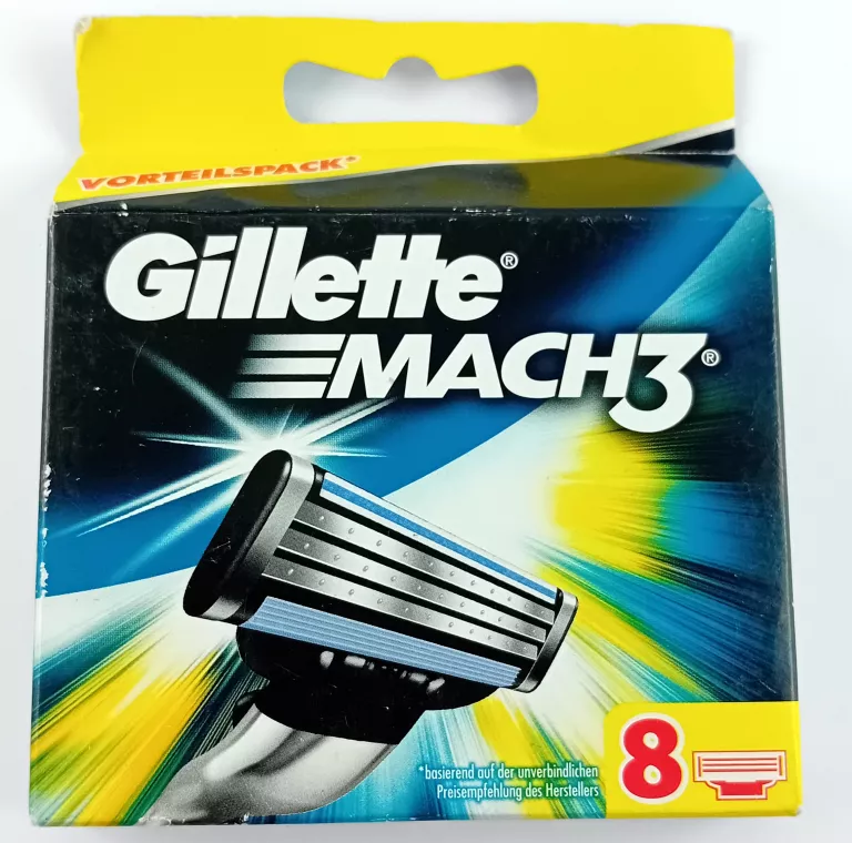 GILLETTE OSTRZA ZAMIENNE MACH 3 8 SZT