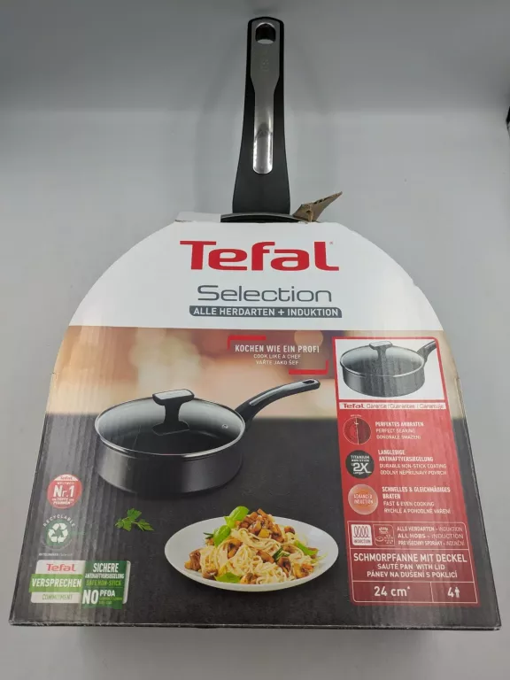 TEFAL SELECTION PATELNIA POKRYWKĄ 24 CM G2843255