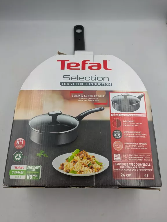 TEFAL SELECTION PATELNIA POKRYWKĄ 24 CM G2843255