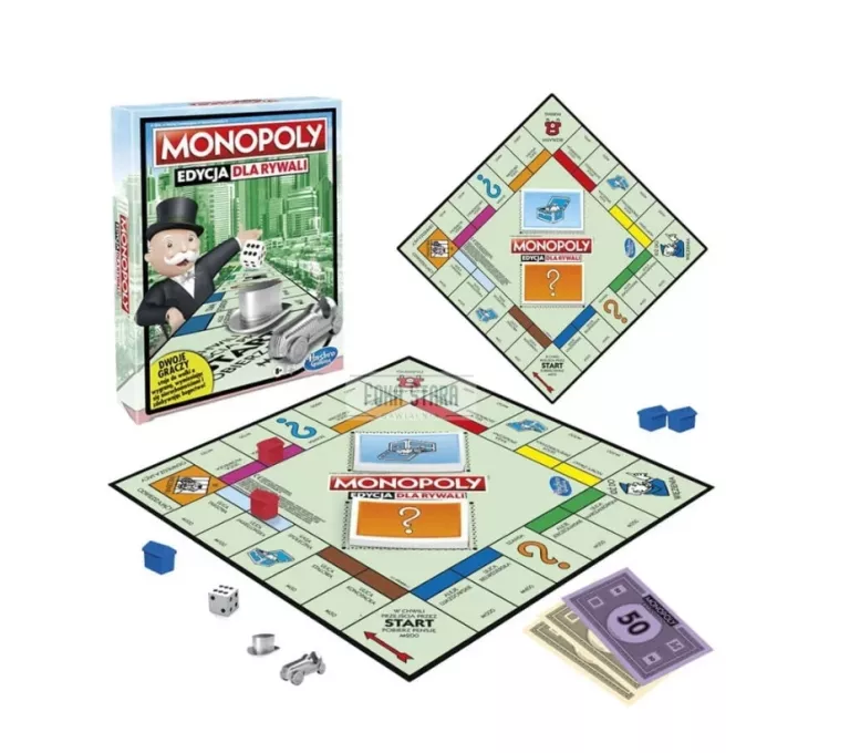 GRA PLANSZOWA HASBRO GAMING HASBRO MONOPOLY EDYCJA DLA RYWALI