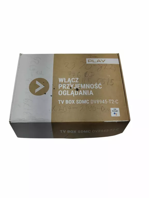 DEKODER PLAY TV BOX SDMC DV8945-T2-C KOMPLET