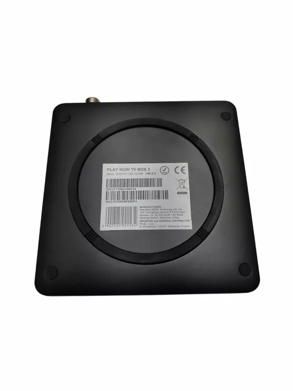 DEKODER PLAY TV BOX SDMC DV8945-T2-C KOMPLET