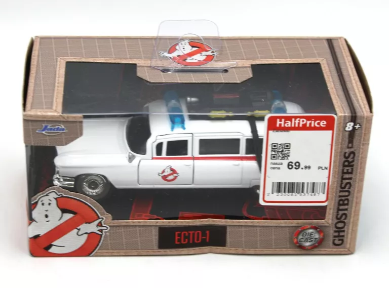 MODEL SAMOCHODU GHOSTBUSTERS DIECAST 1/32 1959 CADILLAC ECTO-1