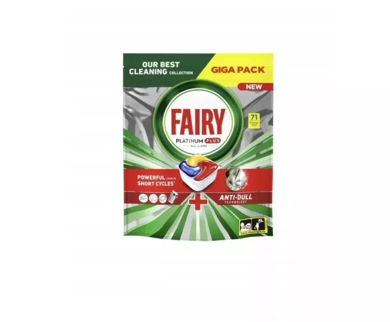 FAIRY PLATINUM PLUS ALL IN ONE TABLETKI DO ZMYWARKI CYTRYNA 71 SZT.