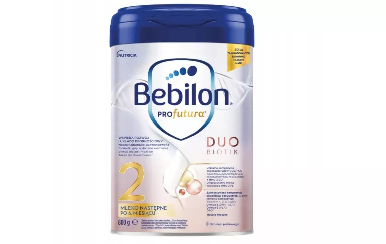 BEBILON PROFUTURA DUOBIOTIK 2 MLEKO NASTĘPNE PO 6. MIESIĄCU 800G