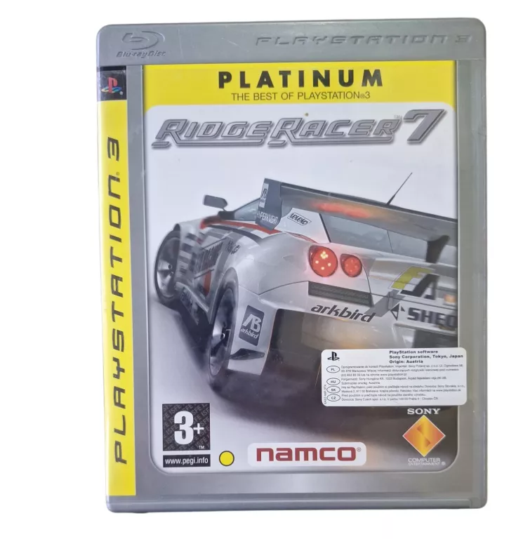 RIDGE RACER  7  PLATINUM   PS3