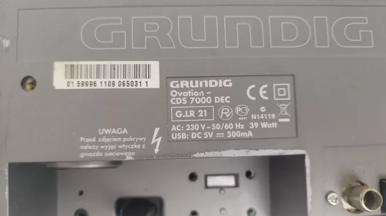 WIEŻA GRUNDIG OVATION CDS 7000 DEC