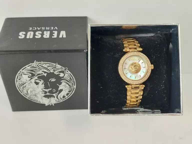 ZEGAREK DAMSKI VERSUS VERSACE S64090016 BRICKLANE KOLOR ZŁOTY