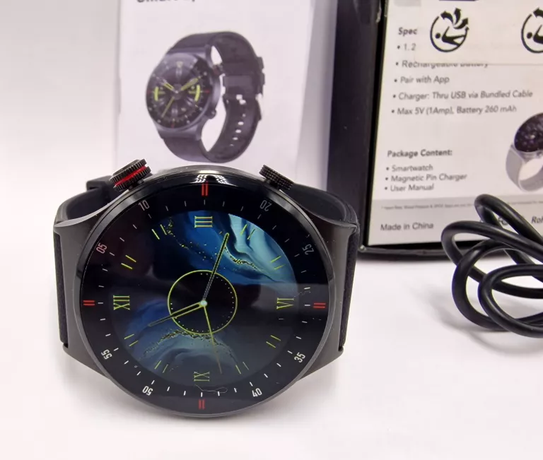 SMARTWATCH NA PASKU GUMOWYM QW33