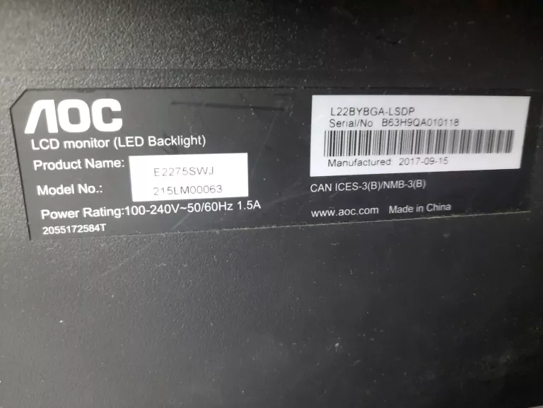 MONITOR AOC E2275SWJ