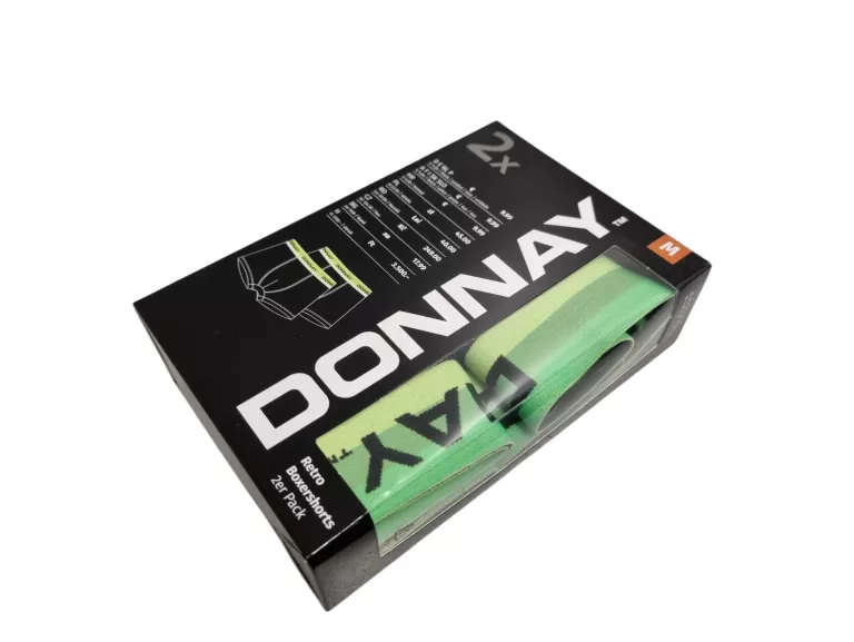 BOKSERKI RETRO 2 PAK DONNAY ROZMIAR M