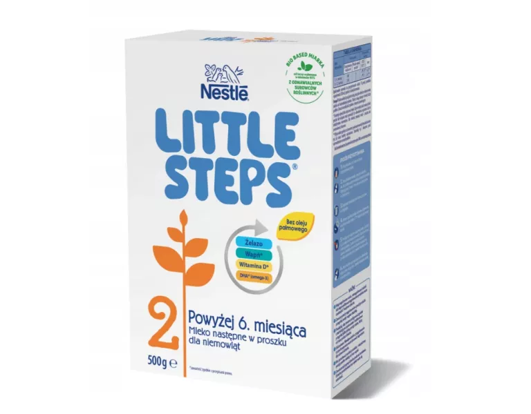 MLEKO MODYFIKOWANE NESTLE LITTLE STEPS 2 500 G