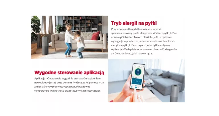 OCZYSZCZACZ POWIETRZA HOOVER H-PURIFIER 700 FILTR HEPA AROMATERAPIA