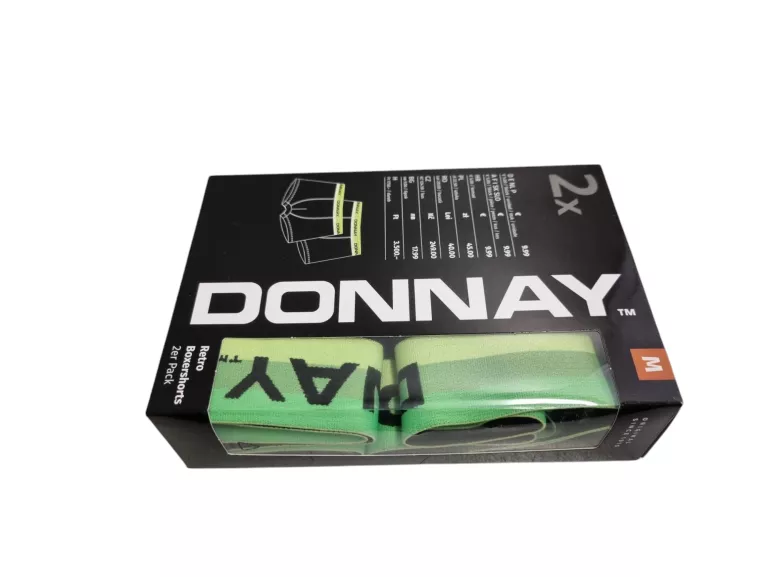 BOKSERKI RETRO 2 PAK DONNAY ROZMIAR M