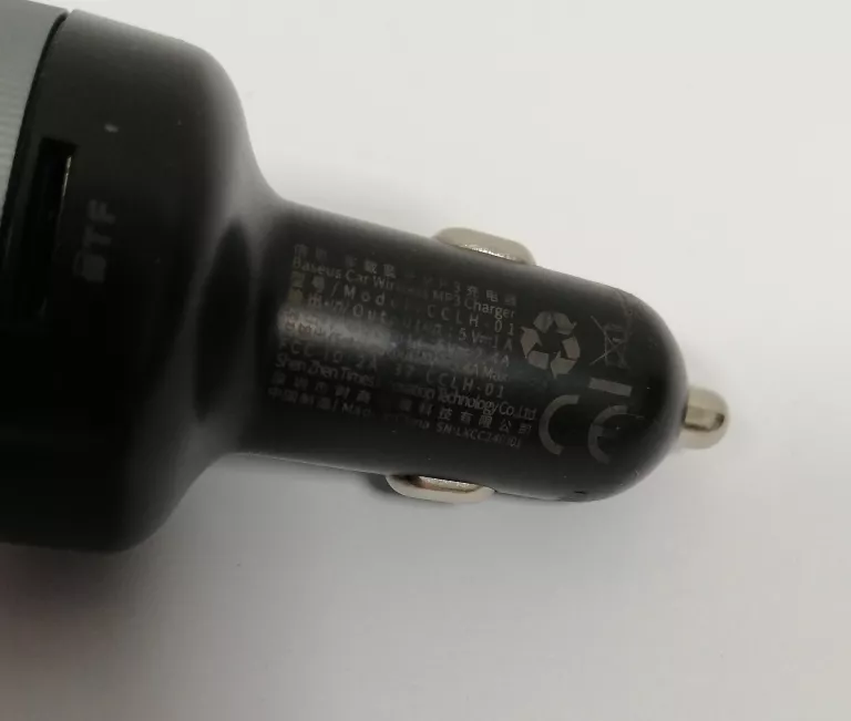 BASEUS TRANSMITER FM BLUETOOTH ŁADOWARKA CCLH-01