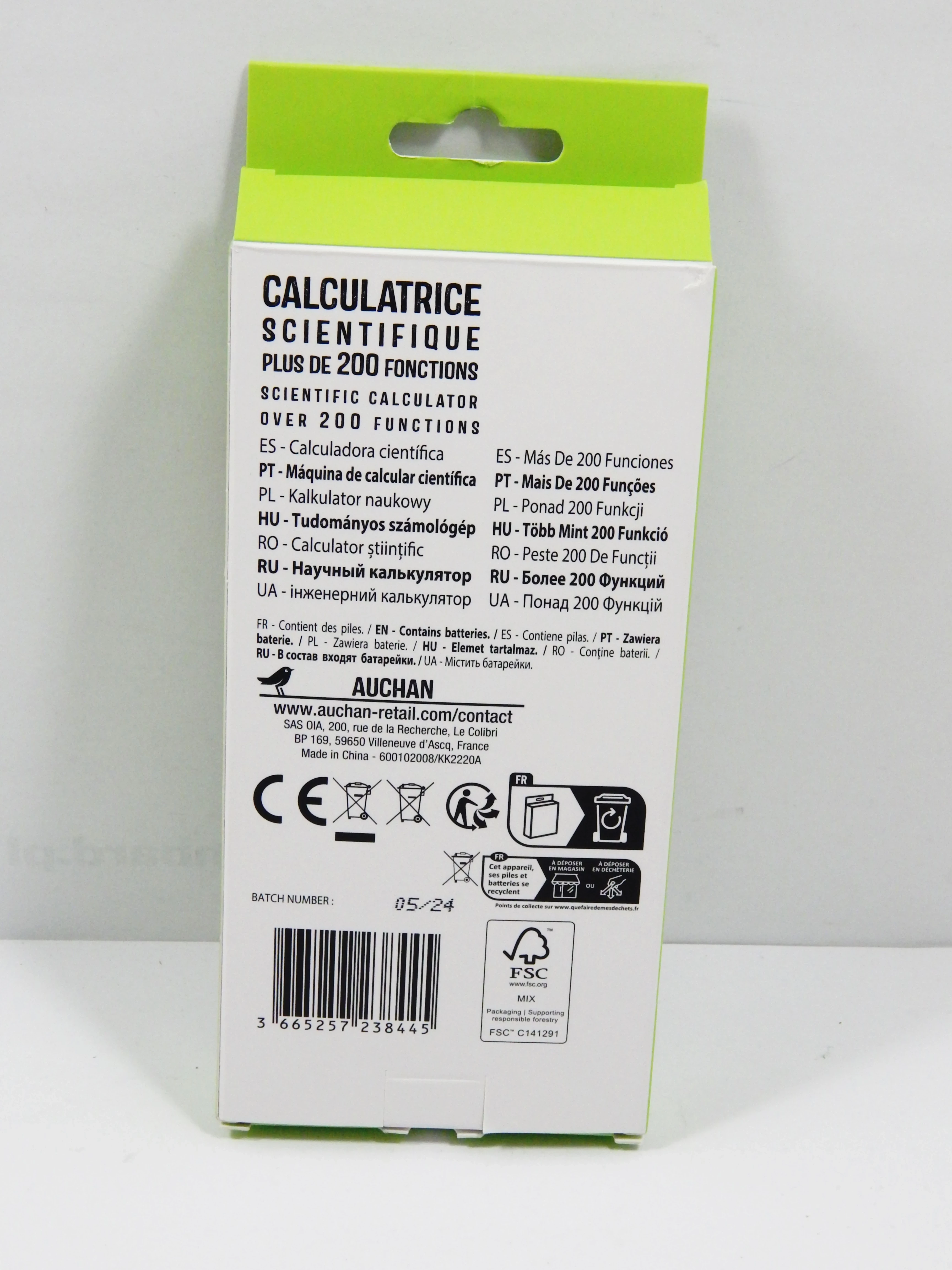 kalkulator-naukowy-auchan-ean-gtin-5905908763390