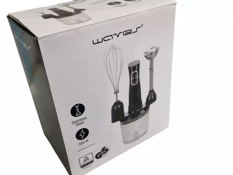 MIKSER RĘCZNY BLENDER WAVES 2 KOŃCÓWKI