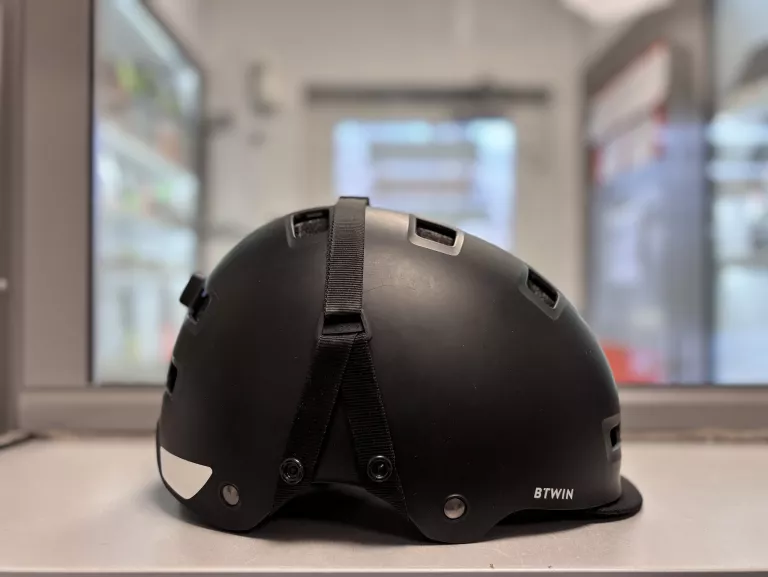 KASK BTWIN 500 CZARNY OBW. 59-62