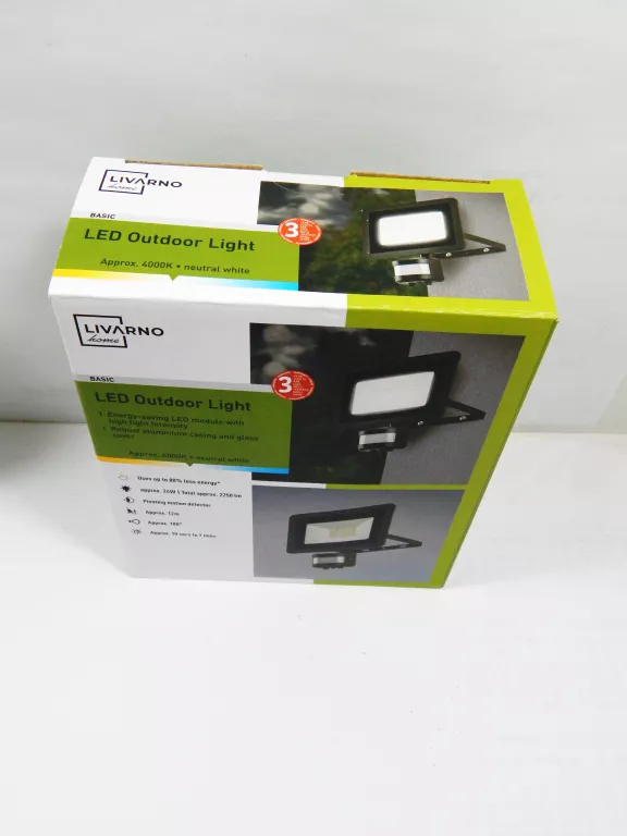 LIVARNO HOME REFLEKTOR ZEWNĘTRZNY LED, 24 W