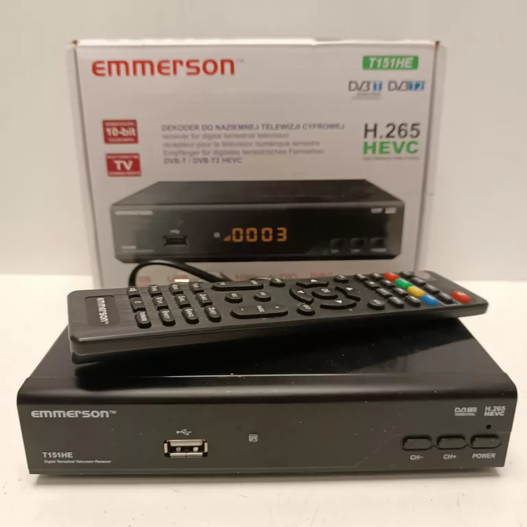 DEKODER TUNER TV EMMERSON T151HE - DVB-T2