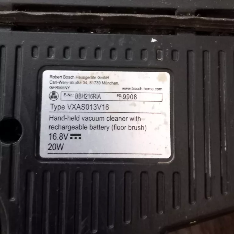 ODKURZACZ BEZPRZEWODOWY BOSCH POWER BRUSH 16,8V 2IN1