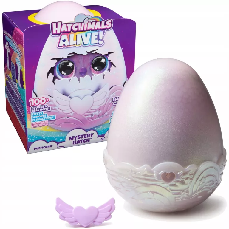HATCHIMALS ALIVE MAGICZNE JAJO JEDNOROZEC 9142