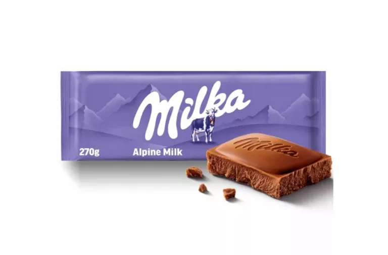 MILKA CZEKOLADA MLECZNA Z ALPEJSKIEGO MLEKA 270 G