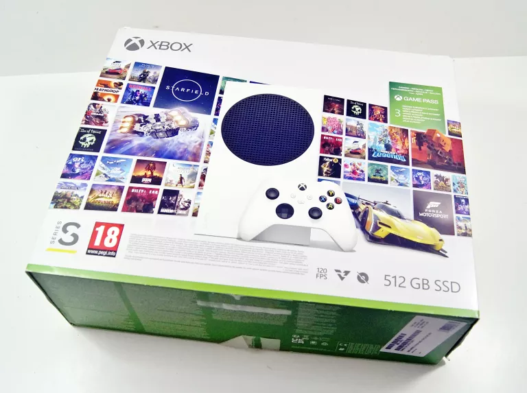 KONSOLA XBOX  S / PUDEŁKO /W DOSKONAŁYM STANIE