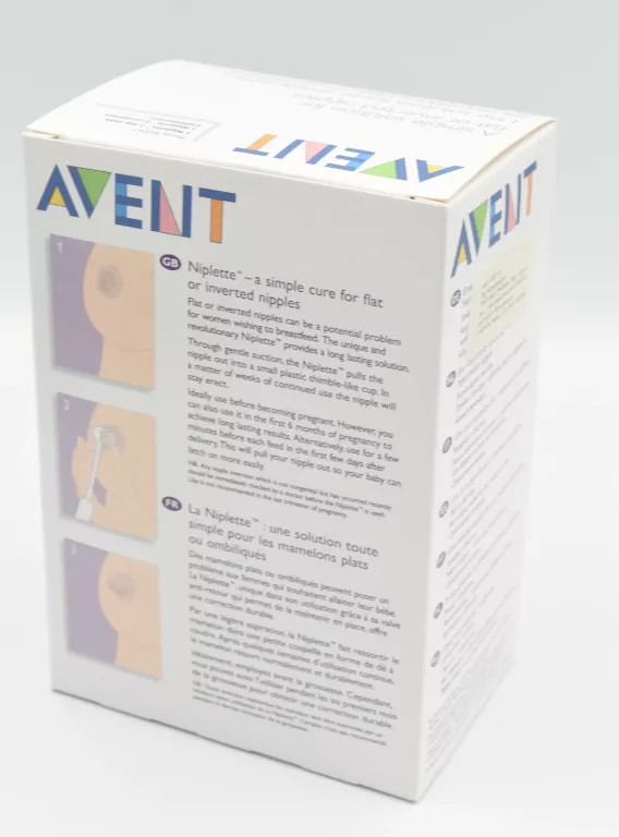 PHILIPS AVENT NIPLETTE SCF152/01 KOREKCJA BRODAWEK WKLĘSŁYCH