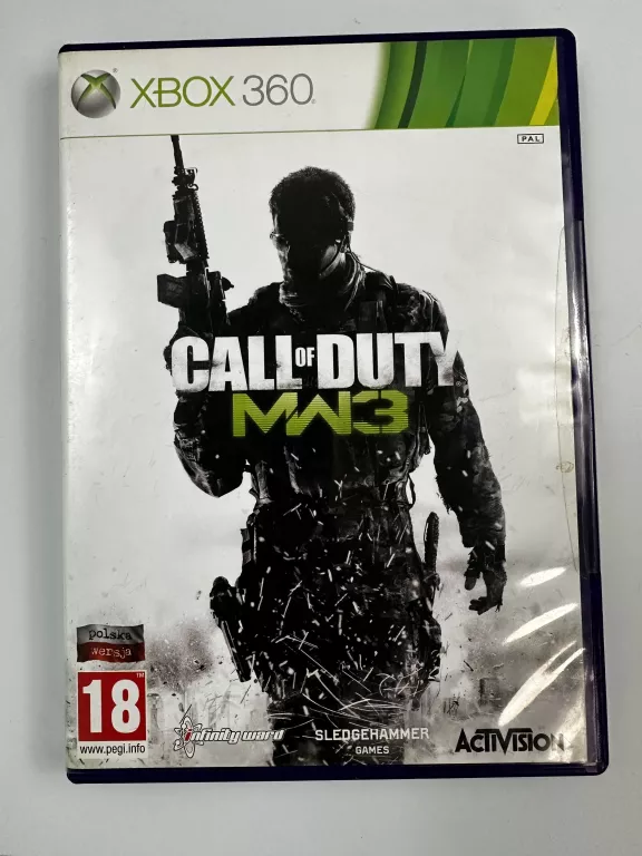 GRA NA XBOX 360 CALL OF DUTY MW3