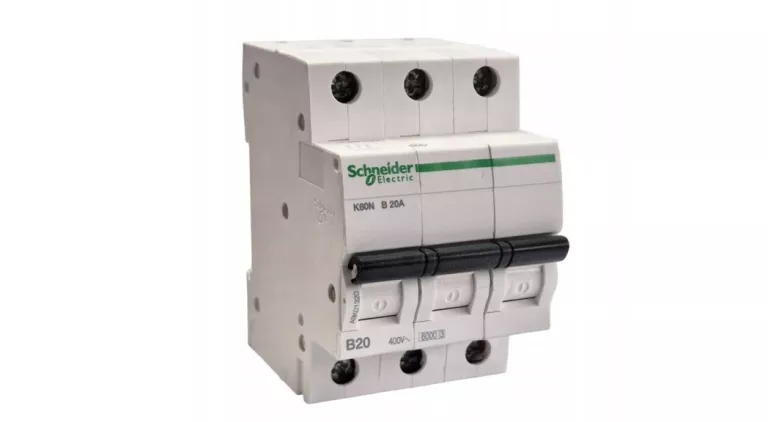 WYŁĄCZNIK NADPRĄDOWY SCHNEIDER ELECTRIC 400 V IP20 20 A A9K01320