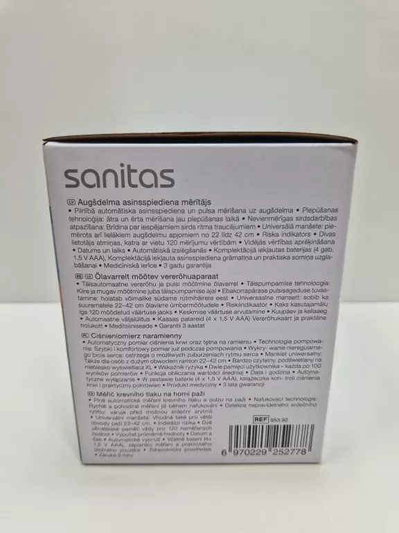 CIŚNIENIOMIERZ NARAMIENNY SANITAS SBM 49
